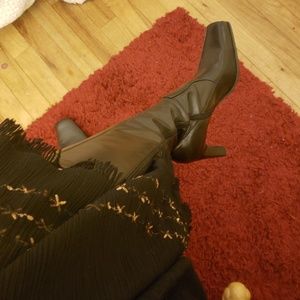Franco Sarto Calf Heeled Boots